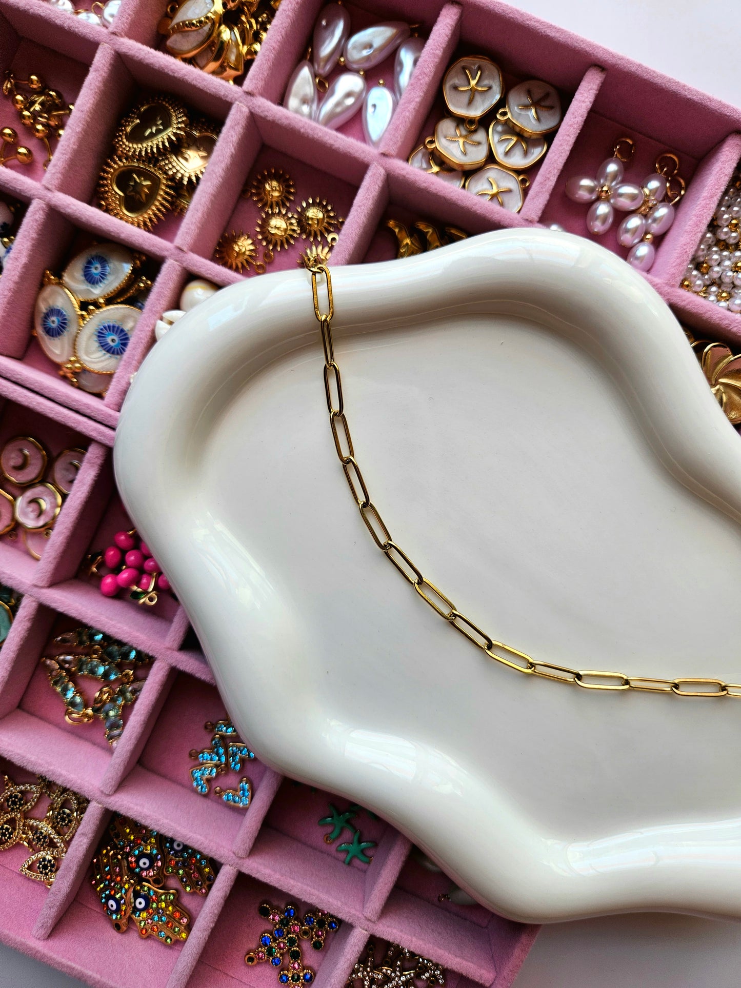 Collier charms SAND personnalisable