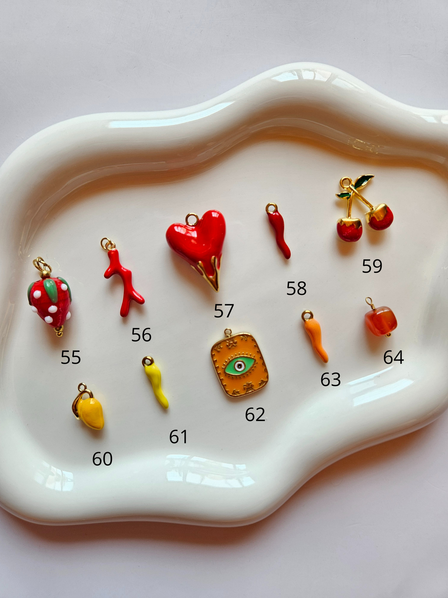 Collier charms SHELL personnalisable